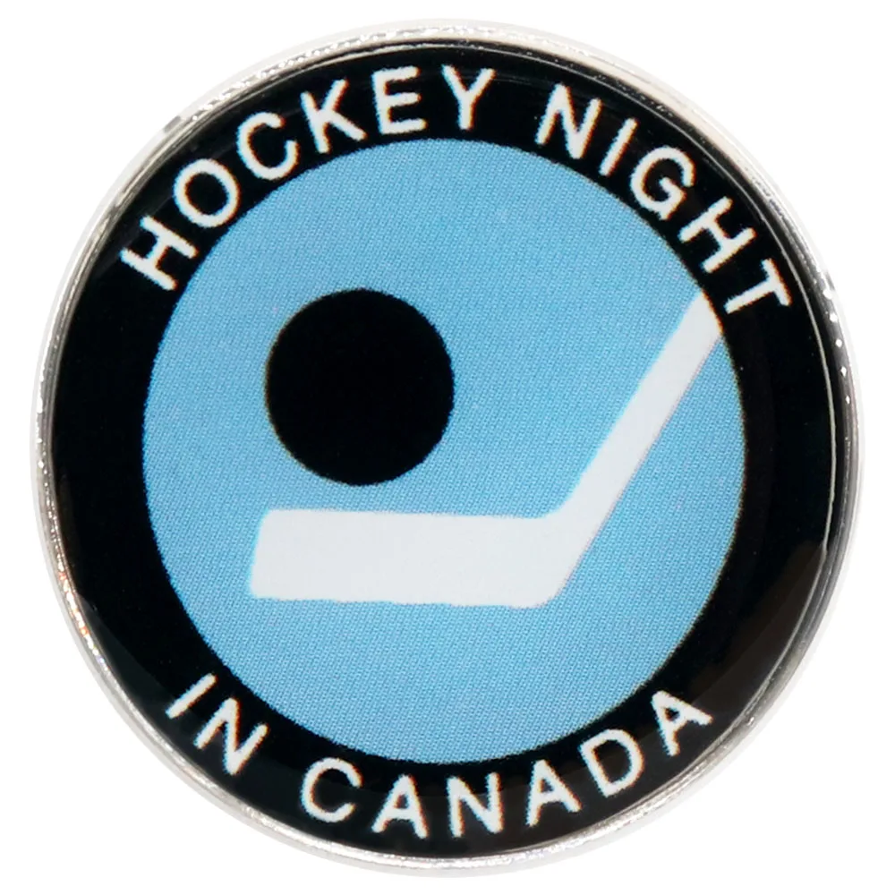 Insignia de logotipo de Hockey Night In Bilbao, broche de Metal Vintage, regalo divertido del Día del Padre