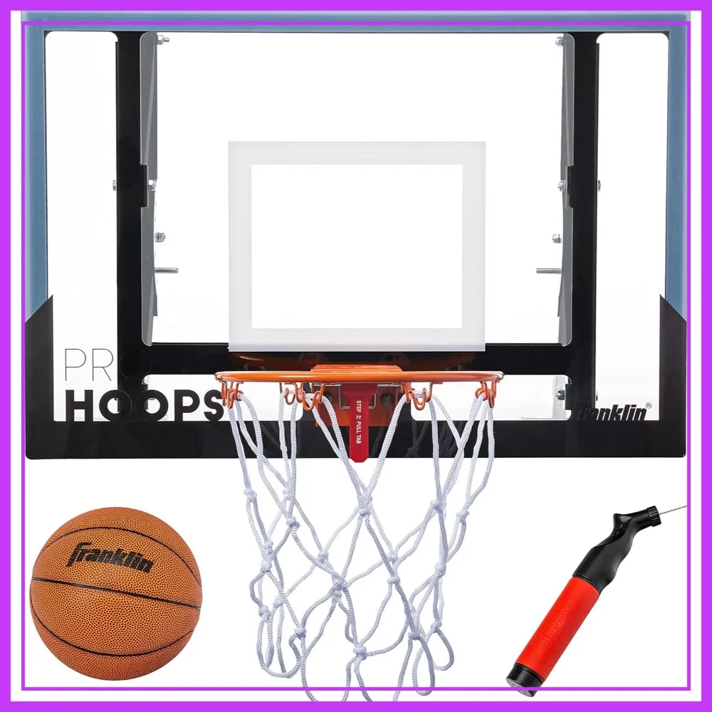 

Wall Mounted Basketball Hoop – Adjustable Height – Shatter Resistant – Indoor Use