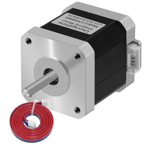Usongshine-Motor paso a paso Nema17 17HS8401 42BGYH, 4 conductores, 1,5a, 48N.cm, para grabador CNC, máquina de grabado láser, piezas de impresora 3D