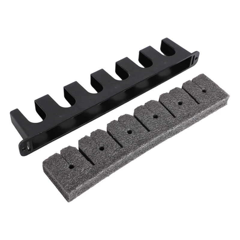 2Pcs Fishing Rod Storage Rack 6 Holes Wall-mounted Fishing Pole Holder Bracket for Haval H9 Accessories
