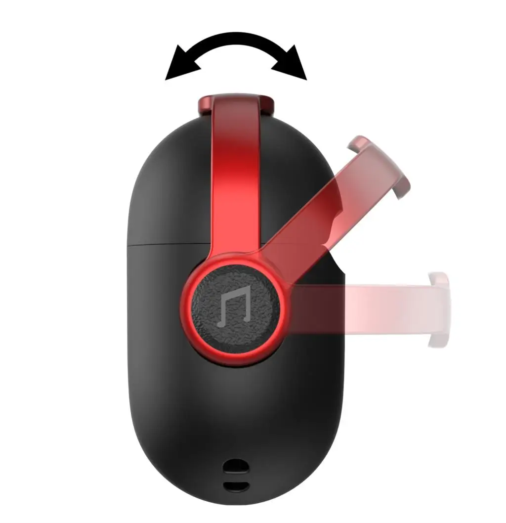 Etui na AirPods Pro 3, generacja Pro 3 (2025) z smyczą, kreatywny wzór muzyczny, zamykane etui na słuchawki do Apple AirPod Pro3/Pro