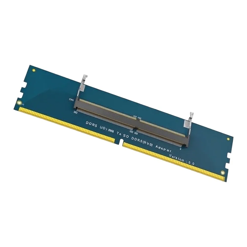 SO DDR5 to DDR5 DIMM Conversion Adapter for Optimizing Existing DDR5 Resources in Desktop Applications 133x29mm