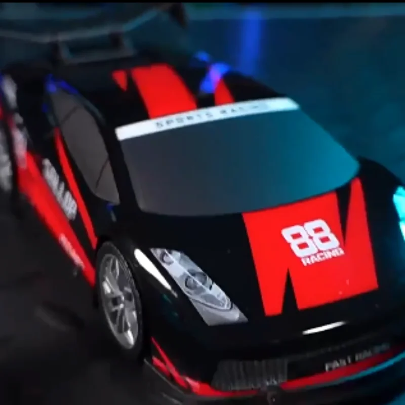 Rc سيارة التحكم عن بعد الانجراف سيارة شحن لعبة نموذج الدفع الرباعي لعبة سباق شحن التحكم عن بعد سيارة هدية عيد ميلاد