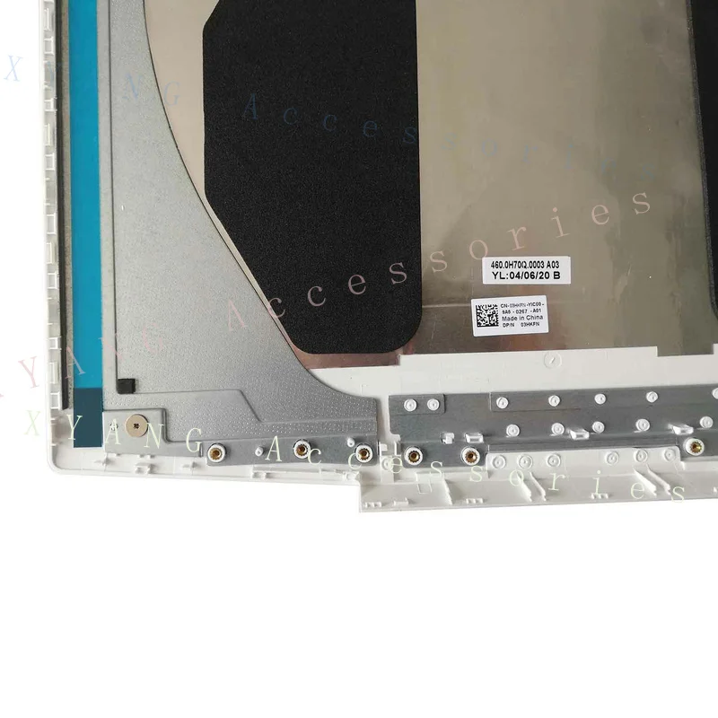 PP+ New For Dell G3 15 3590 LCD Back Cover White 03HKFN Front Bezel Hinges Screws
