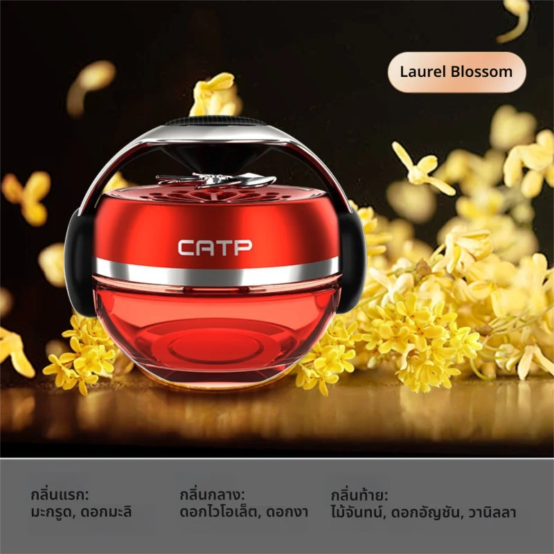 CATTS | น้ำหอมปรับอากาศในรถแบบโซลาร์เซลล์
