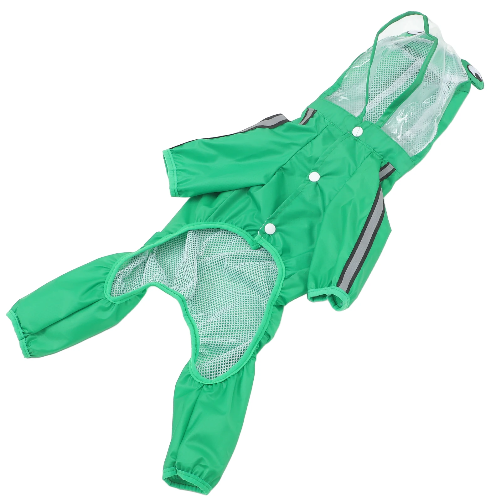

Pet Raincoat Waterproof Poncho Dog Jackets Green Frog Hooded Stylish Fashionable Raincoats For Dogs Puppy Clothes Dog Clothing