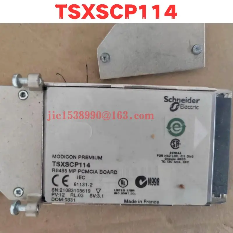 Used Communication Card TSXSCP114  Normal Function Tested OK