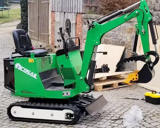 

0.8 ton compact hydraulic excavator for digging ditches in gardens for sale