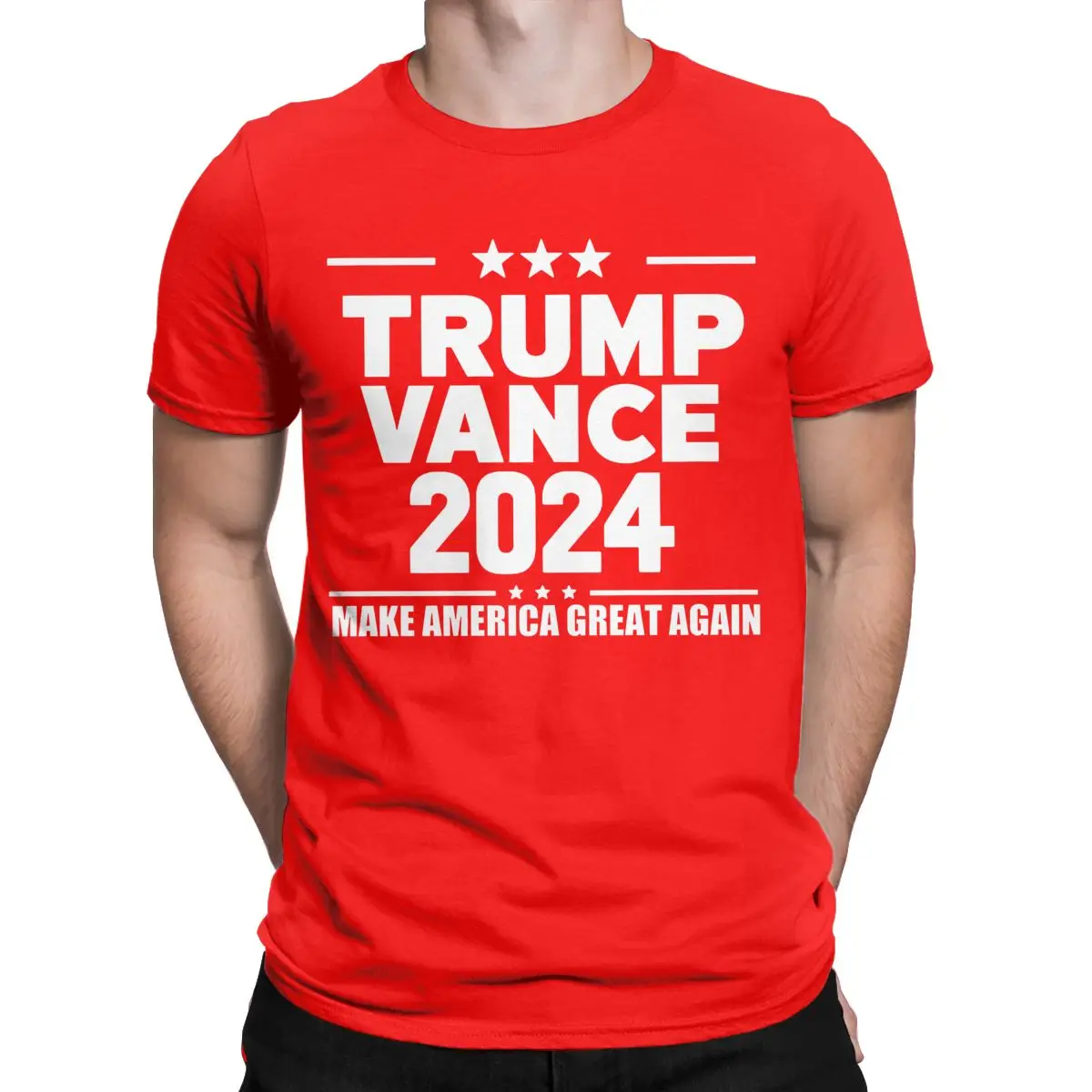 Summer Trump Vance 2024 Election for Men Women T Shirts Apparel Vintage Tee Shirt T-Shirts 100% Cotton New Arrival Clothing