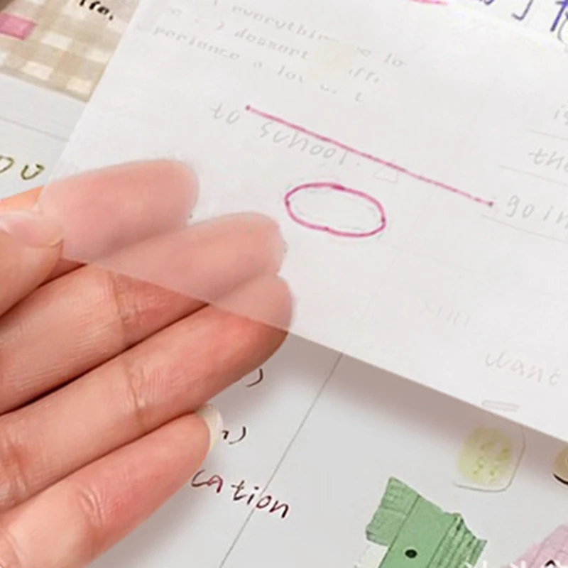 واضح ملاحظات منصات مجموعة ، مقاوم للماء ، ذاتية اللصق ، شفافة ، انظر من خلال ، مجموعة ملاحظات لاصقة للمدرسة والمكتب ، 3 أحجام ، 30 قطعة