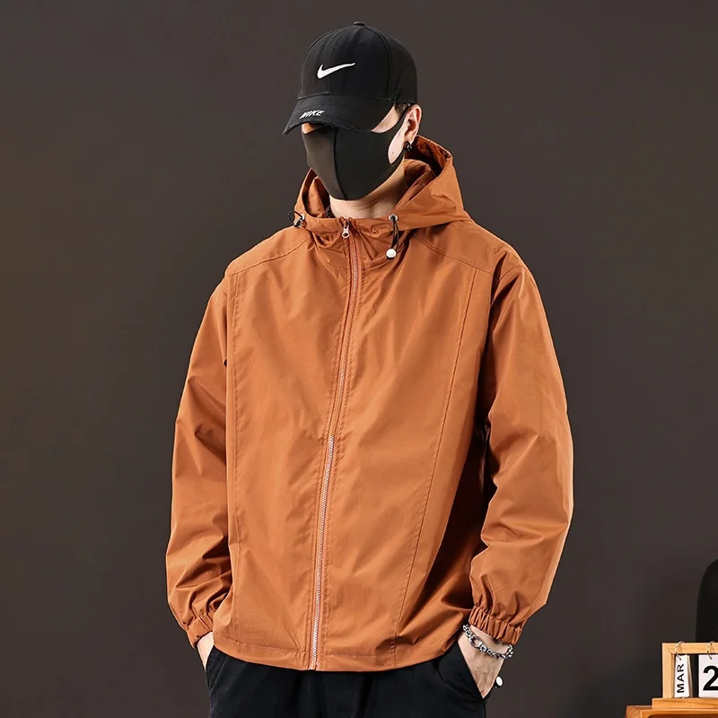 American Sle hommes Jaet vêtements d'extérieur 2023 automne nouveaux vêtements de travail à la mode à capuche coupe-vent en plein air décontracté printemps automne Jaet