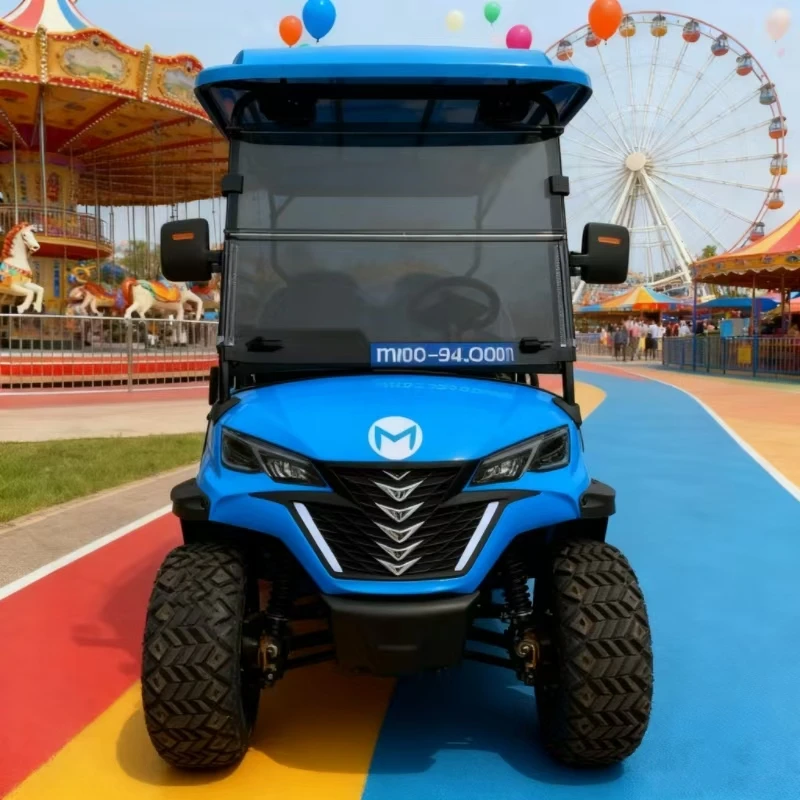 عربة جولف رائعة عالية السرعة 4WD 72V 63km/h، ألوان وأنماط متعددة 2025 عربة جولف موديل جديد #4