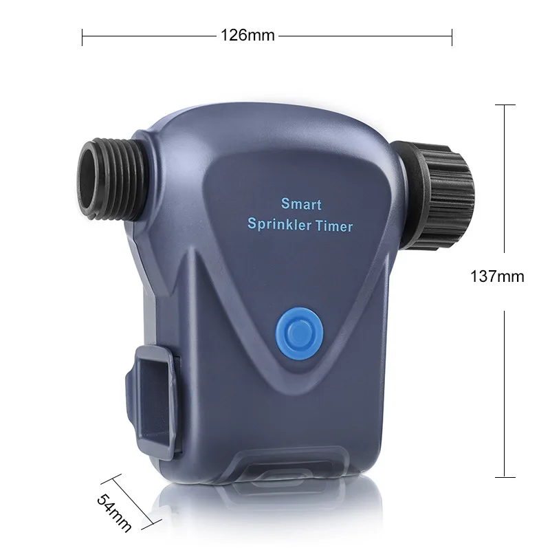 Tuya Smart Zigbee Water Timer Sprinkler Irrigation With Water Metering for Garden Plants Mobile Remote Control