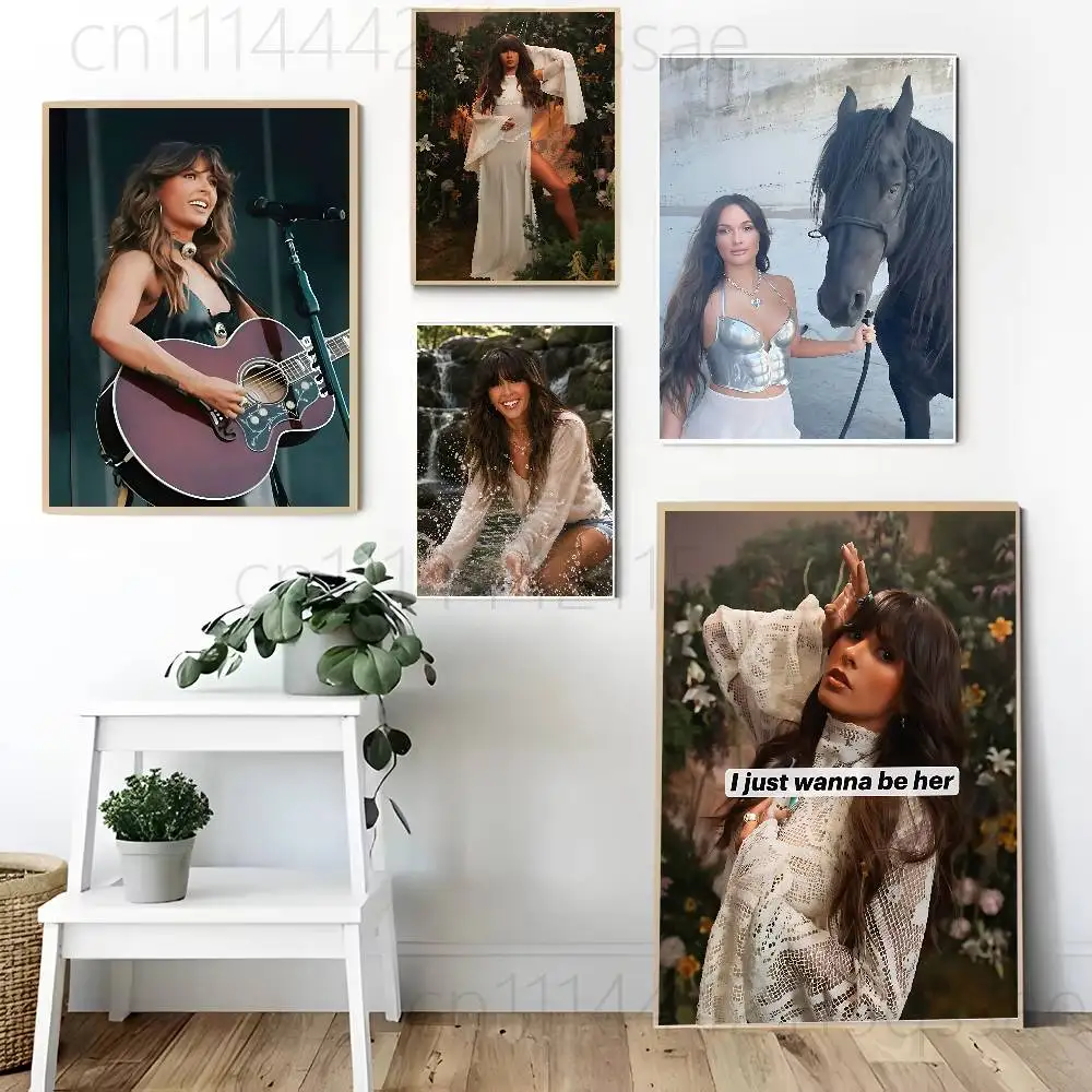 Dandelion Singer E-Ella L-Langley Poster Self-adhesive Art Waterproof Paper Sticker Coffee House Bar Room Wall Decor