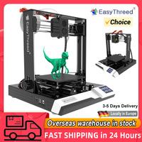 EasyThreed K8 Plus 3D Printer FDM Desktop Printing Machine 120mm/S Faster Printing Speed Removable Platform for Beginners Comes