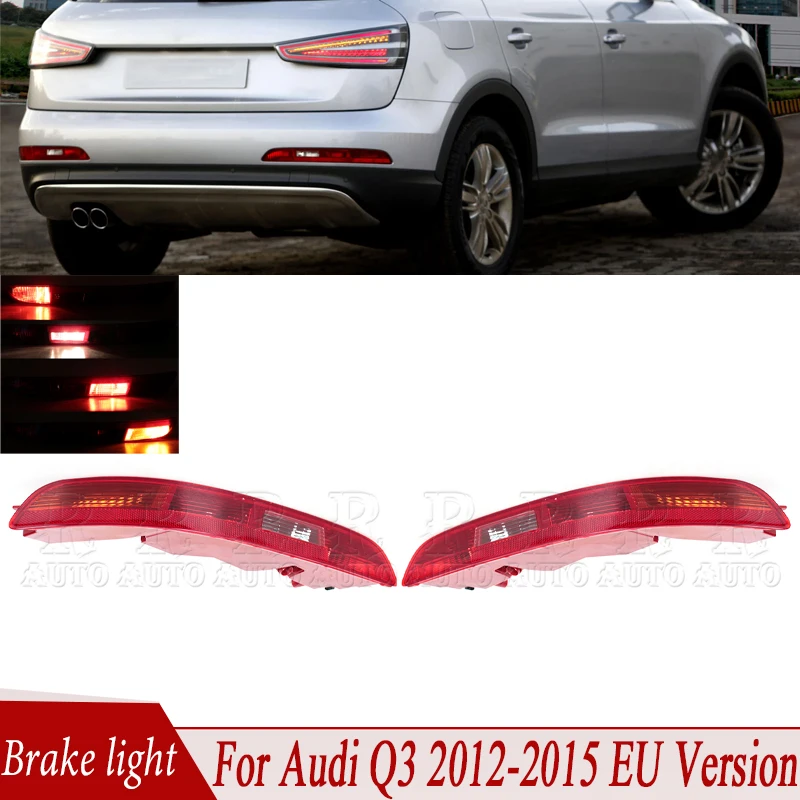 

Для Audi Q3 2012-2015 стоп-сигнал заднего бампера стоп-сигнал указатель поворота отражатель парковочный боковой противотуманный фонарь 8UD945095 8UD945096