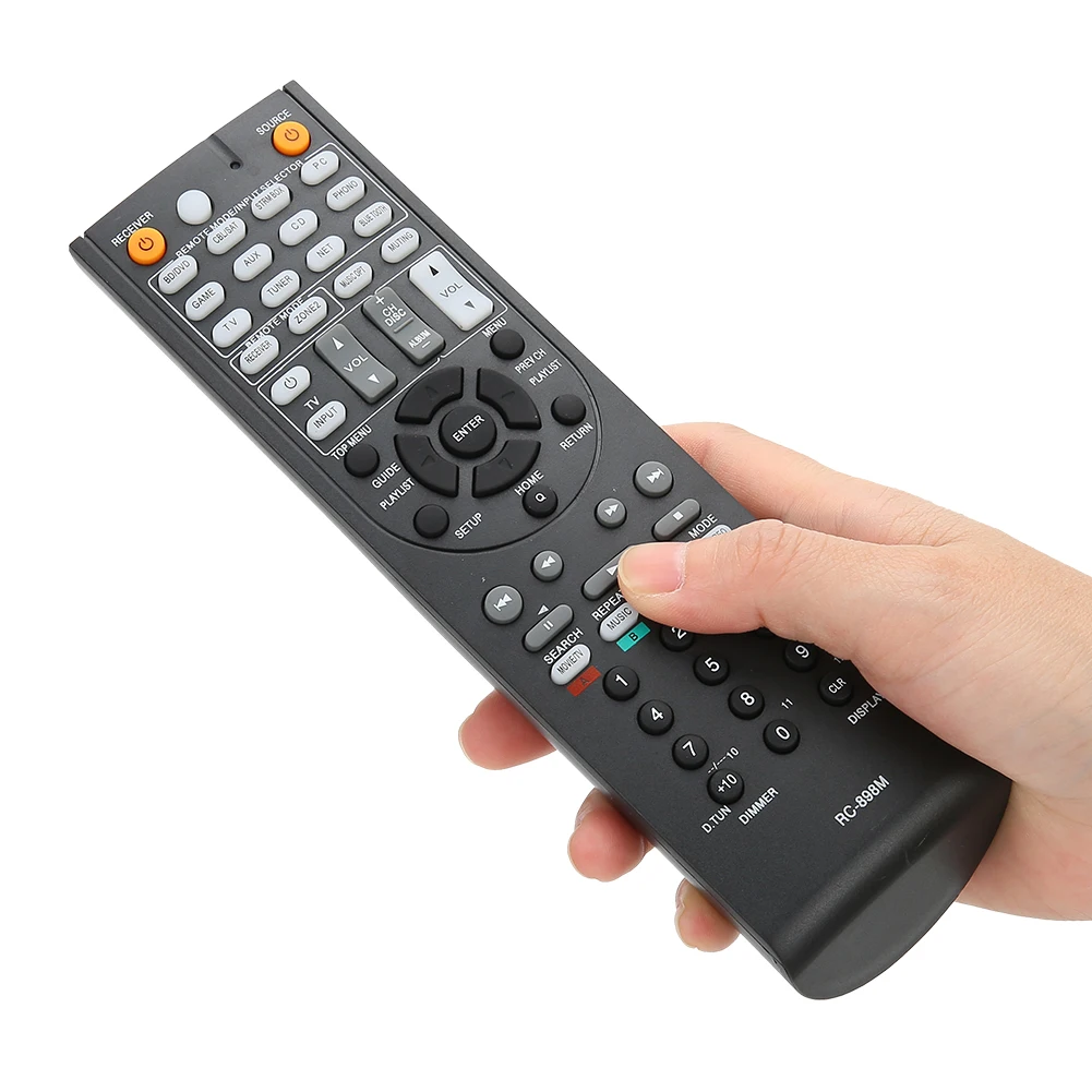 RC-898M AV Remote Controller Replacement for ONKYO TX-NR646 TX-NR747 TX-NR545 Remote Control Replacement