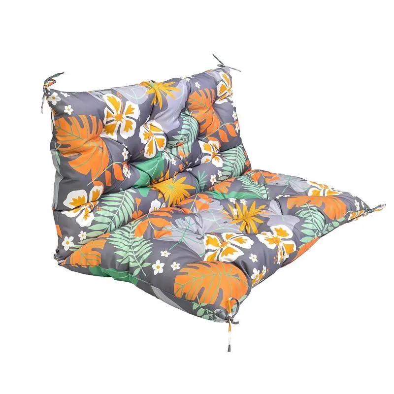 Outdoor Waterproof Integrated Hanging Chair Rocking Chair Cushion Double Leisure Thickened Swing Cushion