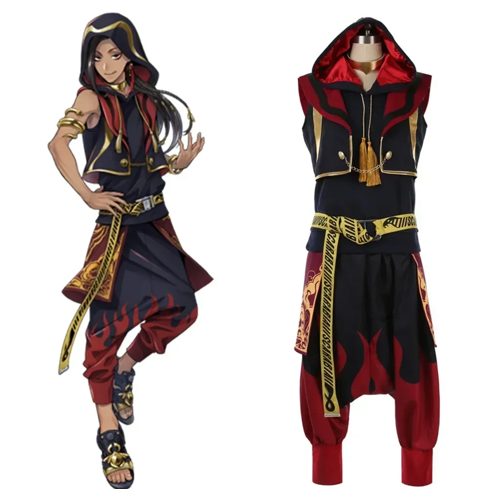 Game Twisted-Wonderland SCARABIA Jamil Uniform Cosplay Costume