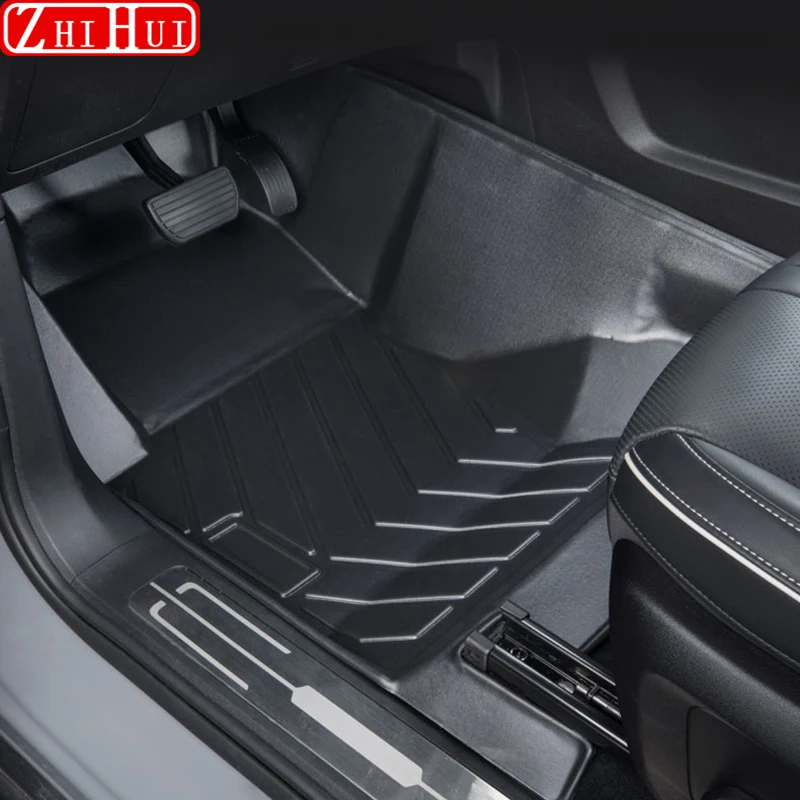 

For Great Wall TANK 300 2021-2024 Car Styling Floor Mats Double Layer Carpet TPE Foot Pad Interior Floorliner Auto Accessories