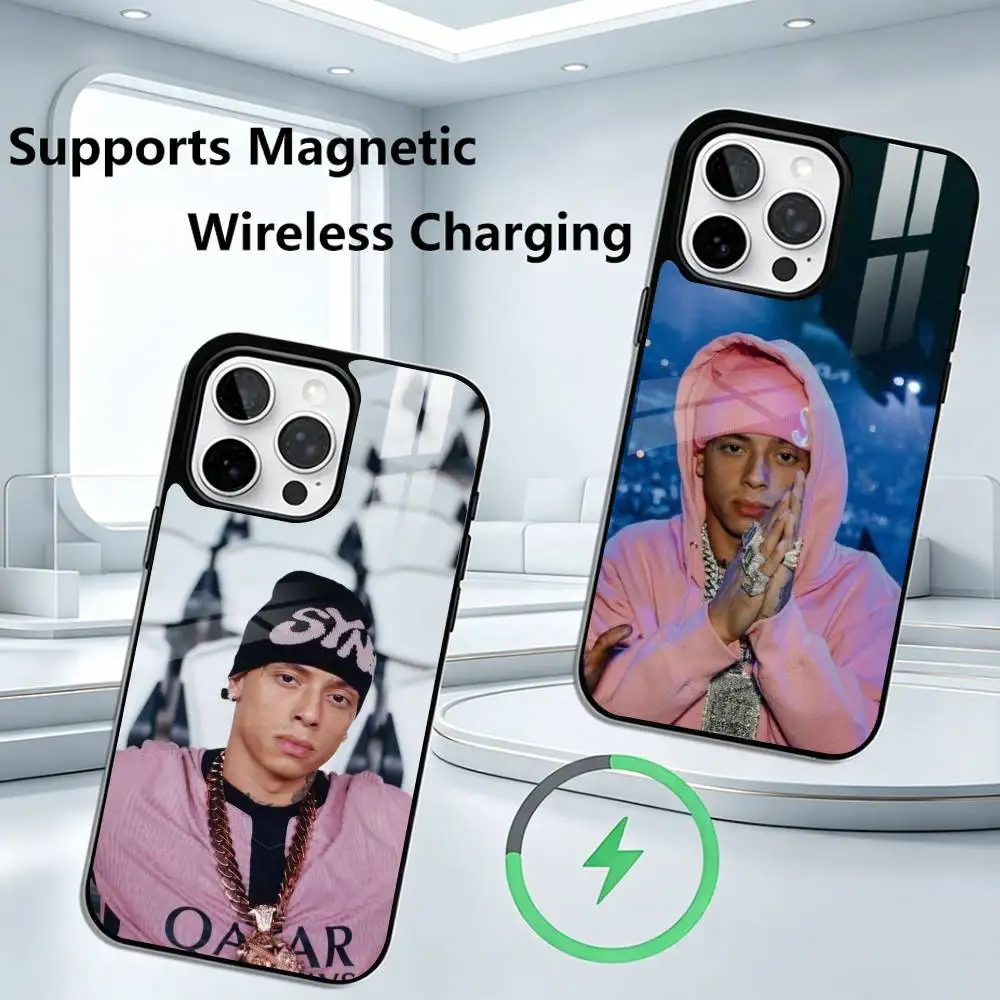 

Rapper Central Cee Phone Case For iPhone17,16,15,14,13,12,11 Plus,Pro Allows magnetic wireless charging