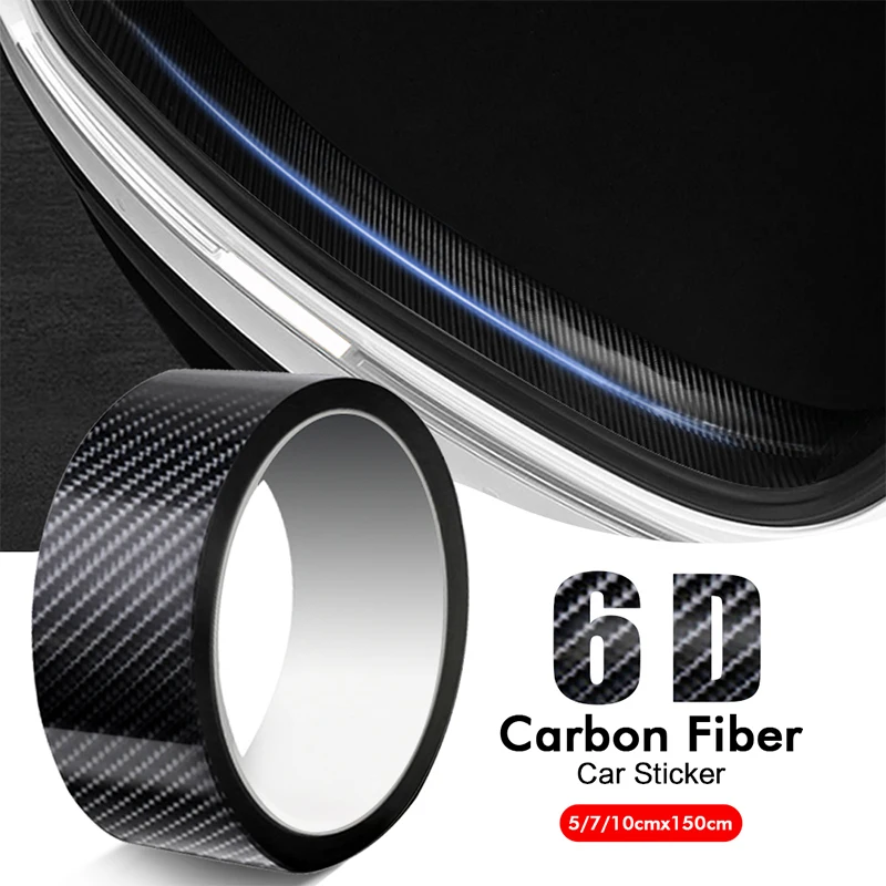 3D/6D Carbon Fiber Vinyl samochodów okłady matowy samochód Wrap czarny błyszczący Vinyl okłady pcv naklejki samoprzylepne na konsolę motocyklową