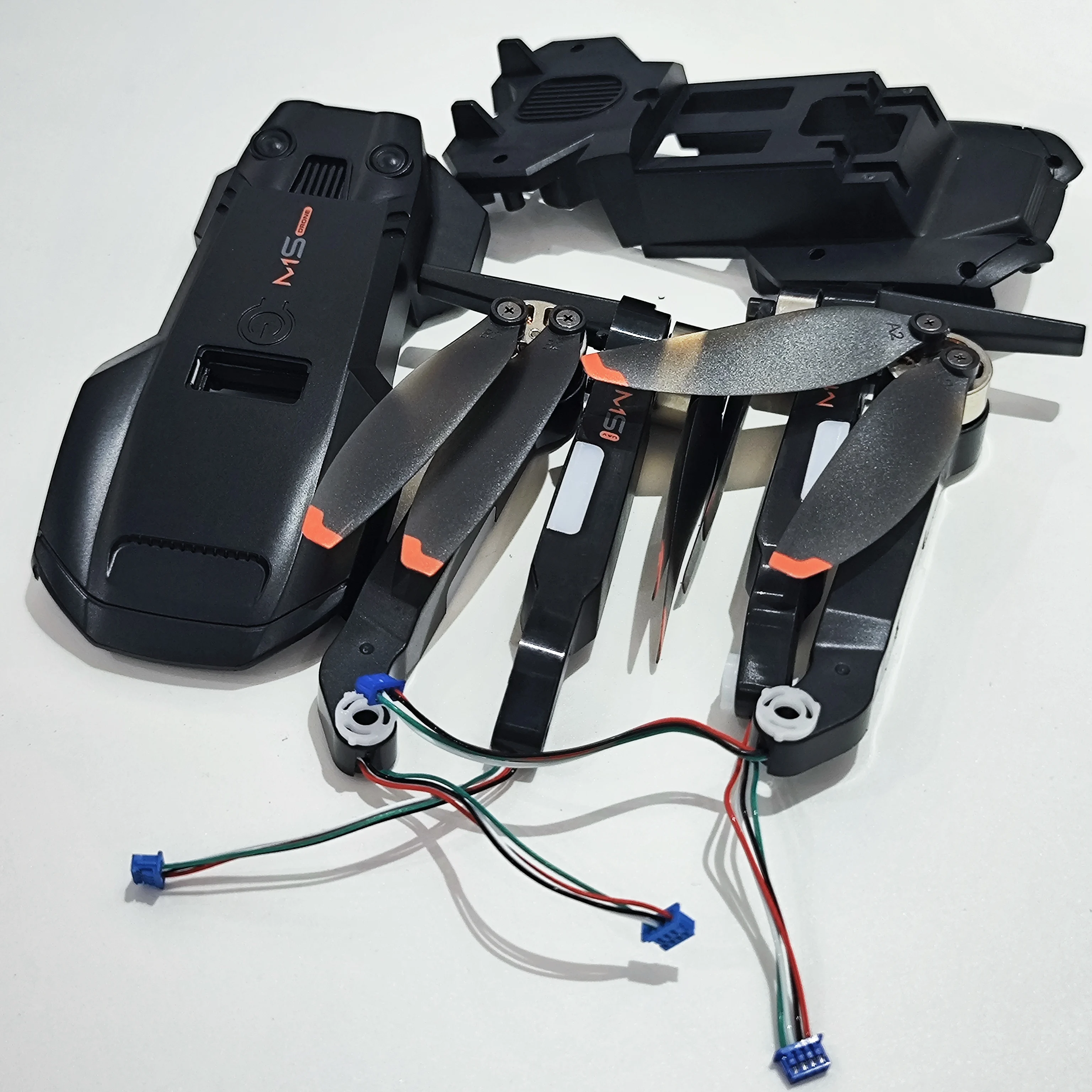 

M1SPRO MAX Складной радиоуправляемый квадрокоптер для предотвращения препятствий, Дрон M1S, бесщеточный двигатель, корпус, оригинальные аксессуары, запасные части