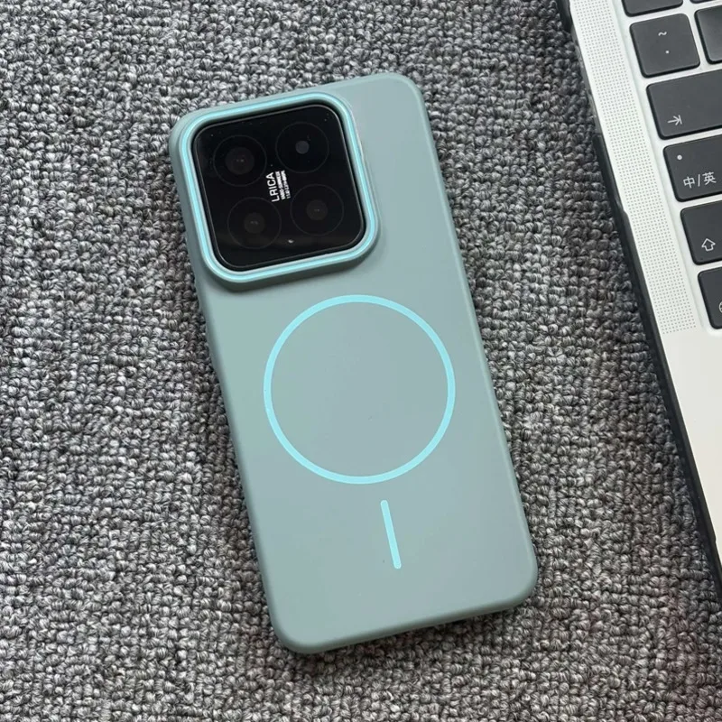 

Для Xiaomi Mi 14T Pro Чехол Жесткий ПК Тонкий Магнитный Защитный Чехол Для Беспроводной Зарядки Для Xiaomi 15 Mi 14 14T Pro Shell