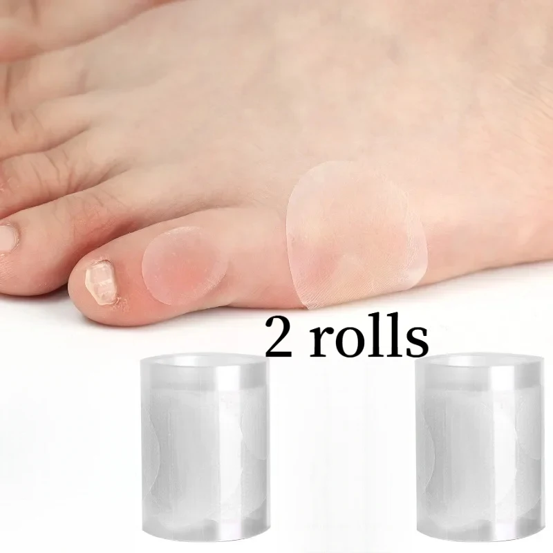 2 Rolls of Invisible Gel Patches – Suitable for Shoe Heels, Adhesive and Non-Slip, Reduces Friction While Walking, Unisex
