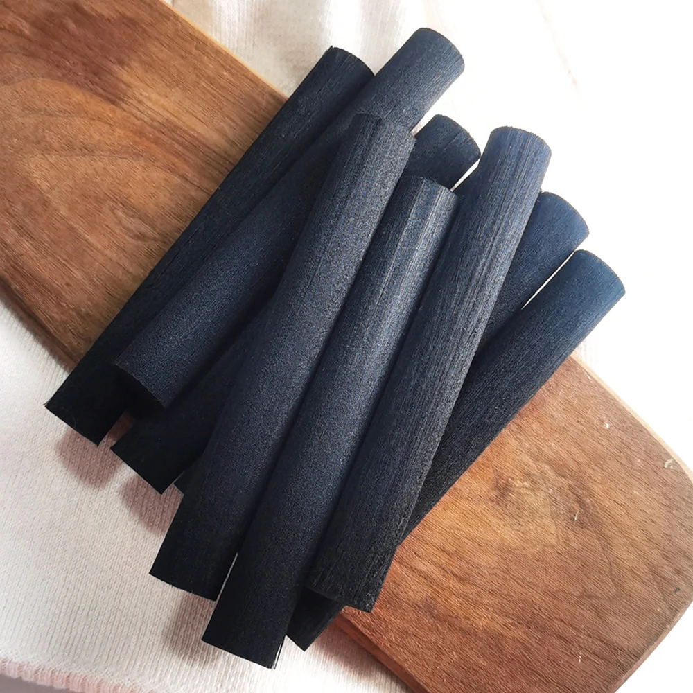 D20mm L15cm Black Thick Fiber Rattan Sticks Essential oil Reed Diffuser Sticks Aromatic Sticks for Home Fragrance Air Freshener