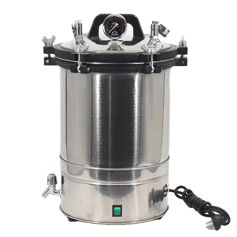

Portable 18L Autoclave Vertical Pressure Steam Steriliser Laboratory Equipment with Properties