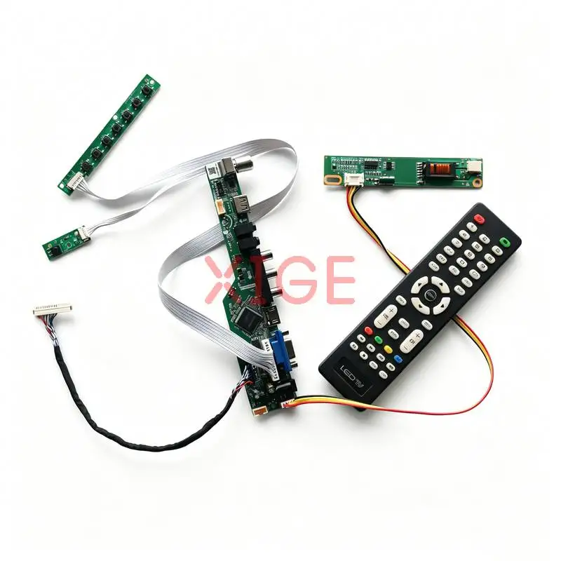 

Screen Drive Controller Board Fit B150PG01 B150PN01 B150PG04 B150PG03 1-CCFL 1400x1050 30 Pin LVDS 1400*1050 USB+AV+VGA+HDMI Kit