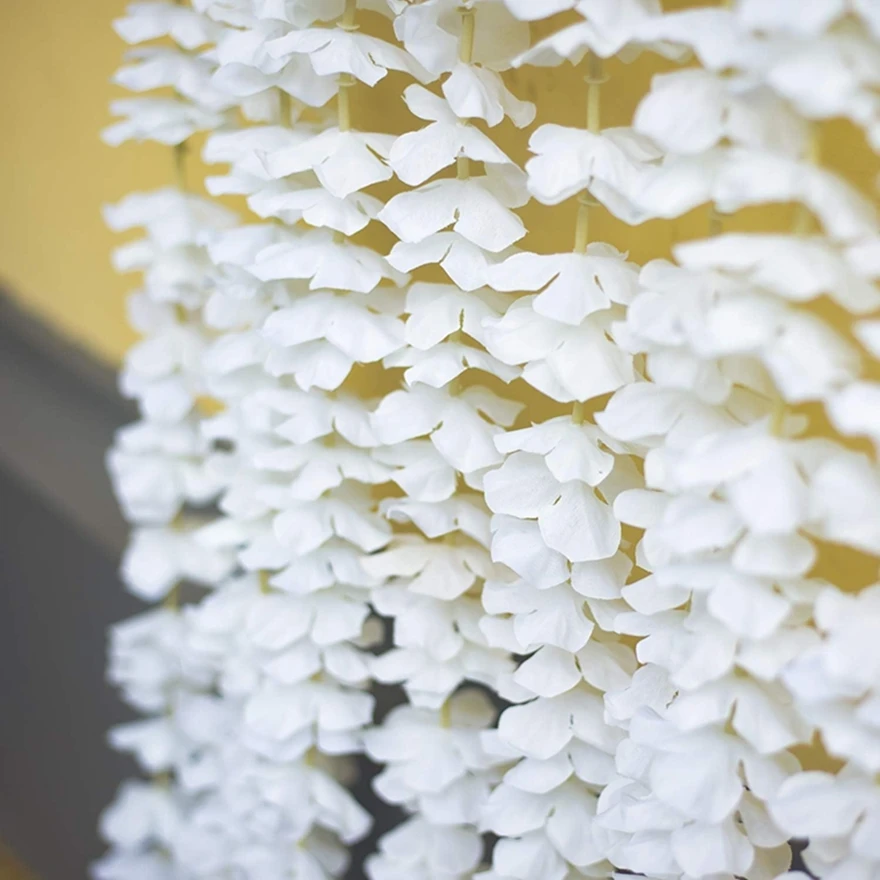 

10pcs 100cm Silk Artificial Sakura Vine Wedding Garden Arch Rattan Accessory Courtyard Romantic Home Decor DIY Gifts Box Fillers