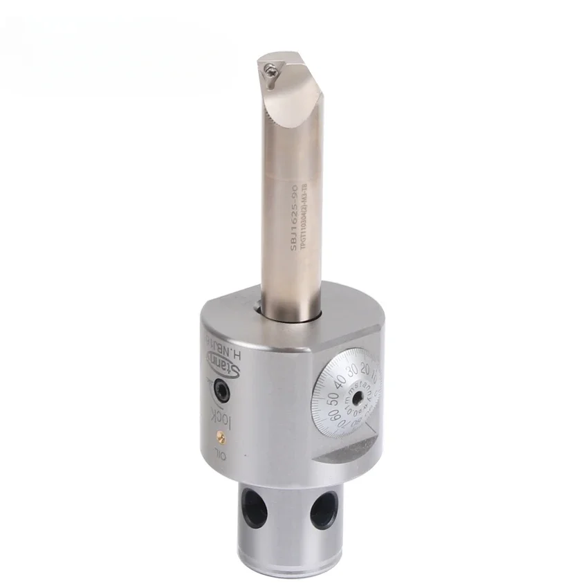 NEW NBJ16 Micro Universal Boring Head Set with BT30 Shank Adjustable Boring Bar Cutters for Milling Machine with 6-51mm Boring