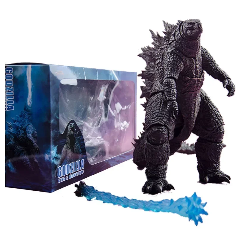 

In Stock 2019 2023 Godzilla Vs. Kong King of The Monsters SHM Godzilla PVC Action Figure Series Model 17cm Collectible Gift