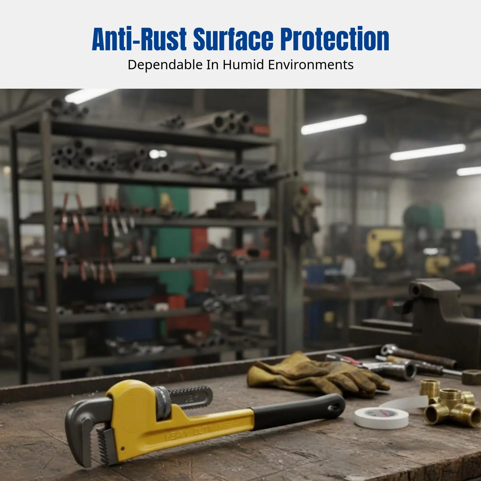 

Многофункциональный ключ, усиленный, в западном стиле, с регулируемыми губками, нескользящий, устойчивый к ржавчине, сантехнический инструмент