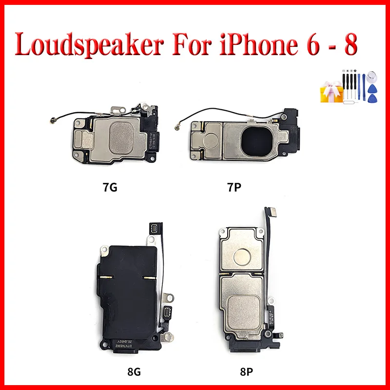 

1pcs Loudspeaker For iPhone 6 6S 7 8 Plus Loud Speaker Ringer inner Buzzer Flex Cable Louder Parts