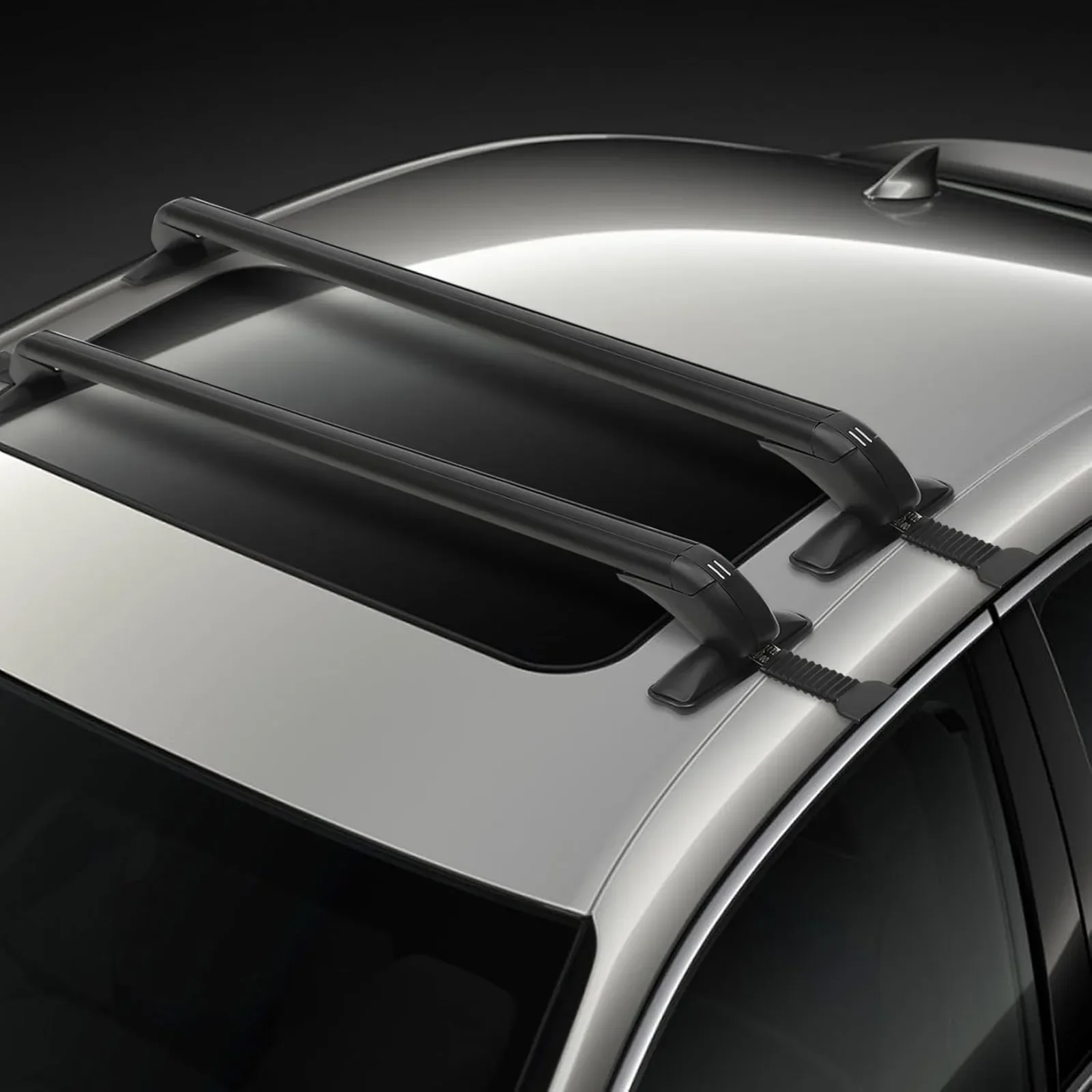 

Bymaocar 41.3 Inch Aluminum Roof Rack Crossbar, Exterior Parts No Drilling Required with Anti-theft Lock for 4 or 5 Door Cars