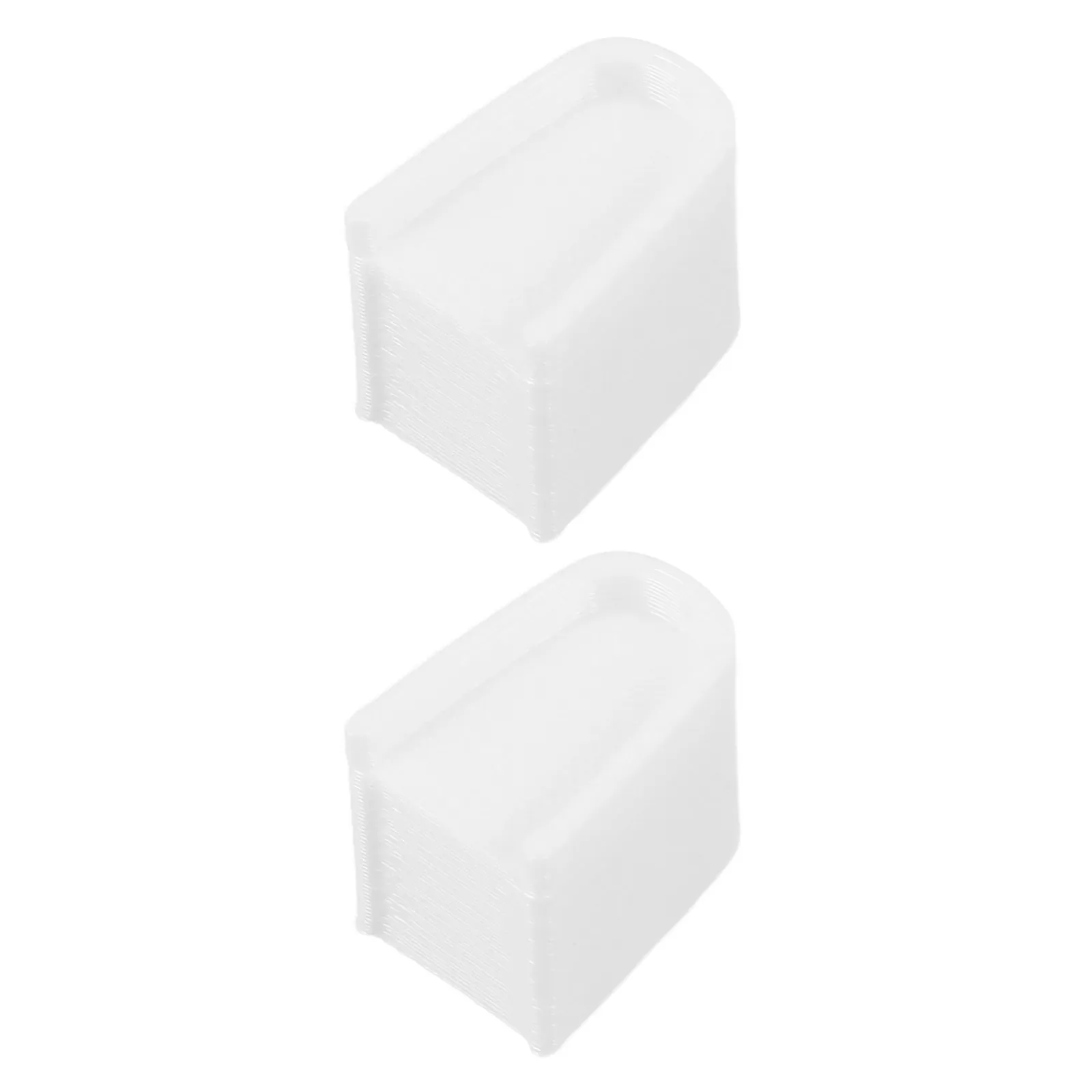 2Pcs Dimmer Light Switch Knob Replacement White Modern Decorative Wall Dimming Knobs Precise Light Control Easy Install for Room