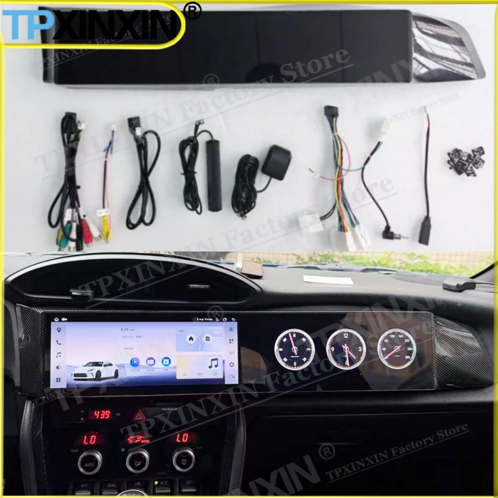 Para Subaru BRZ, para Toyota GT 86 2012~2019, Android 14, Receptor Estéreo Multimedia para Auto, GPS, Navegación Inteligente, Unidad Principal