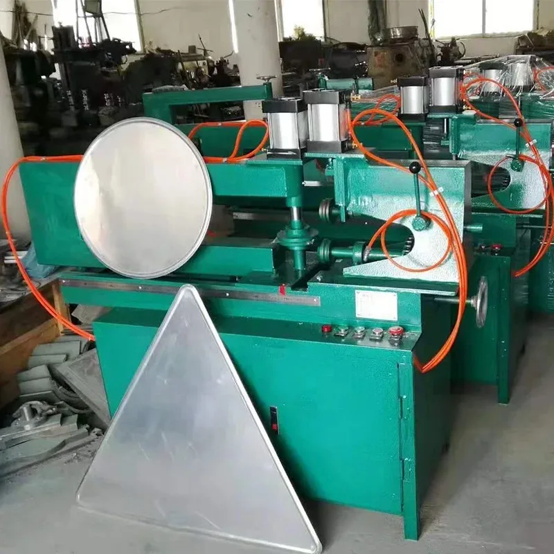 round edge press, automatic hydraulic piping machine, belongs to stainless steel traffic reflective card cutting round edge