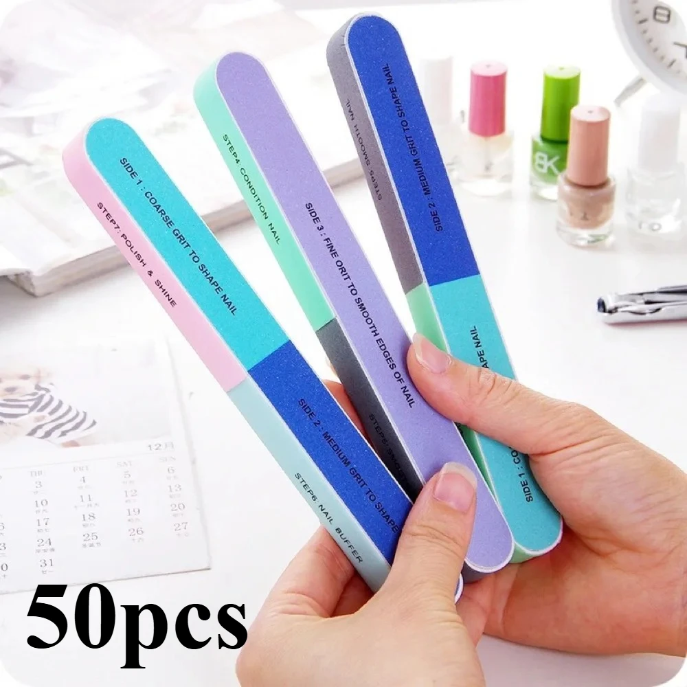 50pcs-six-sided-nano-printed-nail-file-sand-strips-multifunctional-manicure-sanding-polishing-repair-nail-art-salon-beauty-tools