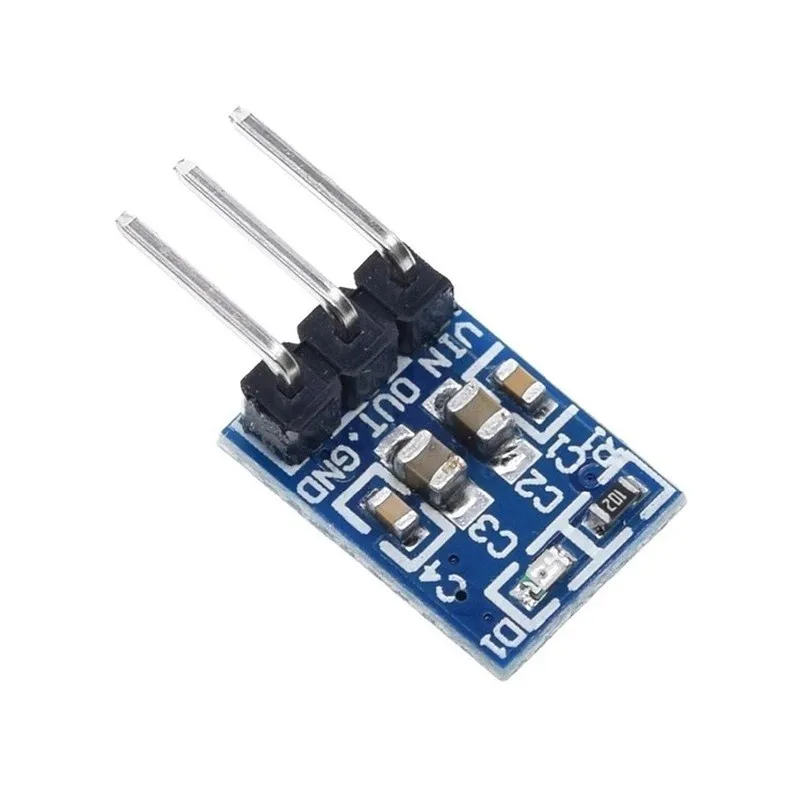 AMS1117-3.3Modulo di potenza 3,3 V 5 VModulo di alimentazione LDO 800MA Miniatura 3 piedi