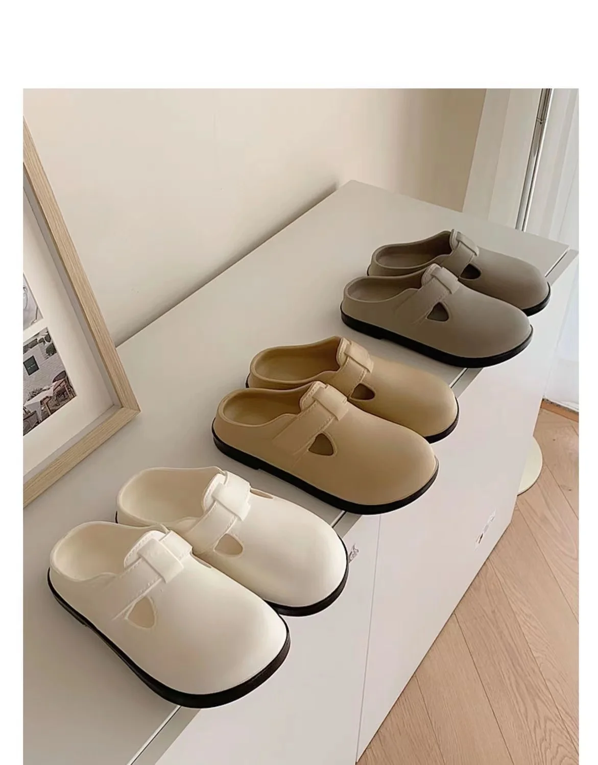 

ARISALLENSlippers Women Summer Indoor House Flats Shoes For Women 2023 Casual Home Slides Outdoor Beach Travel Sandals Low Heel