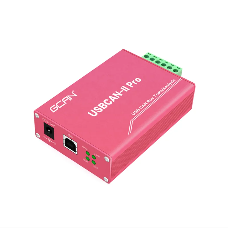 

USB to CAN compatible with Zhou Ligong CAN bus card dual-channel USBCAN2 analyzer CAN relay