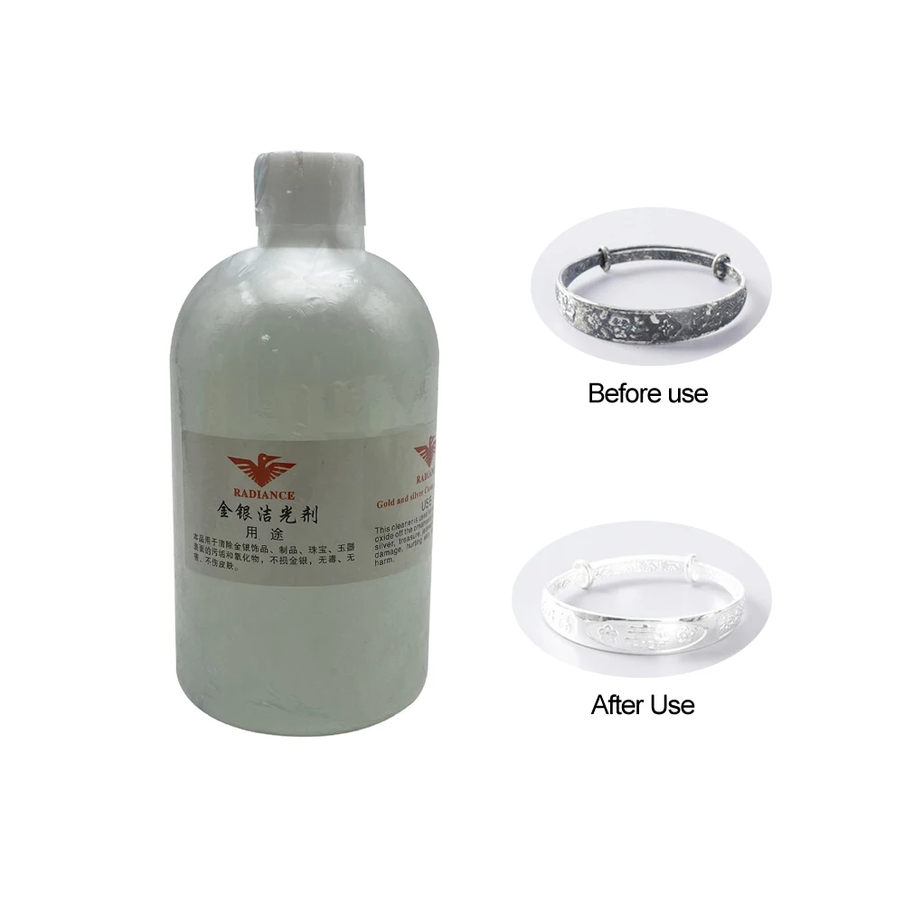 Ultimate Gold Silver Cleaning Solution Professional Polishing Deoxidating Kit  Restore Shine Fast Acting Safe Jewelry Tools