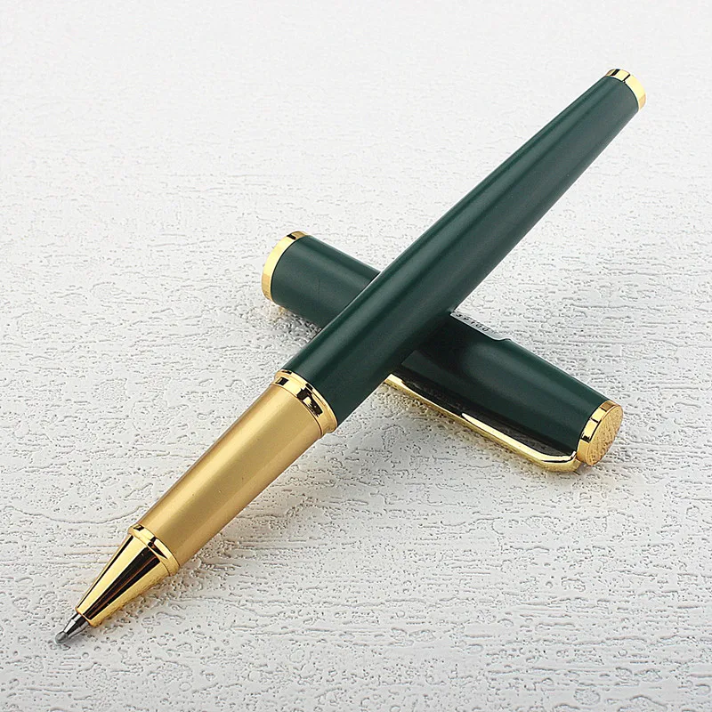 Yong Sheng 3591 Classic Metal Signature Pen, Roller Ball Pens Office Luxury Metal Signature Pen Fine Point (0.5mm)