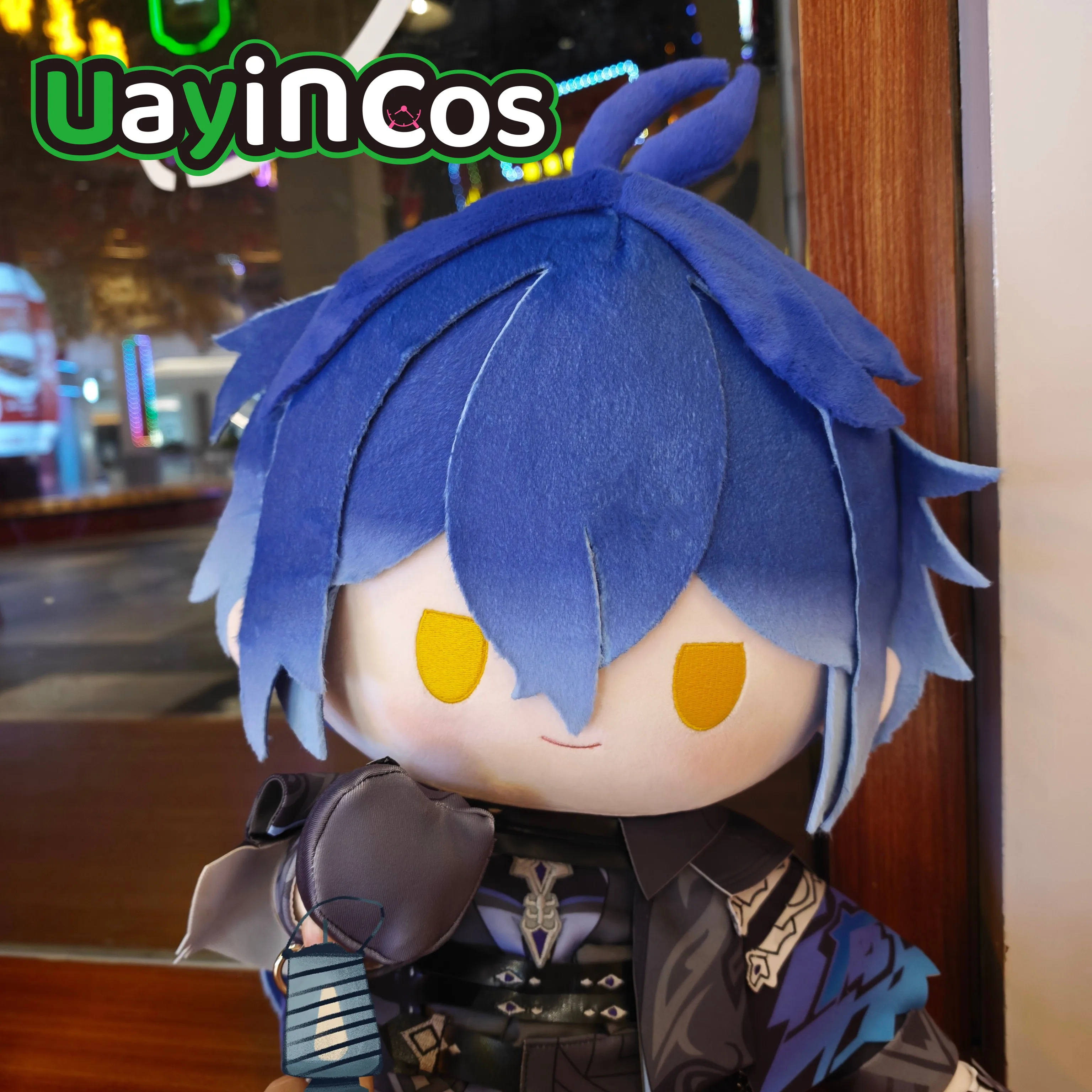 

40 см плюшевая игрушка Киррьилл Чудомирович из Genshin Impact, мягкая подушка, аниме-фигурка, игрушка-украшение для игры