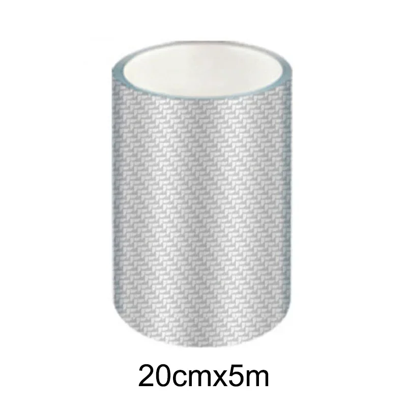 NONE Transparente Carbon Faser Auto Schwelle Protector Moulding Streifen Trim Stoßstange Streifen Tür Sill Film Anti Scratch Wachen Auto Aufkleber 6