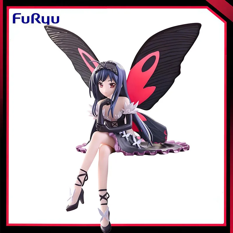 在庫あり-furyu-ヌードルストッパー-アクセルワールド-黒夜姫-pvc-16-センチメートルアニメアクションフィギュアモデルコレクション玩具デスクトップ装飾品